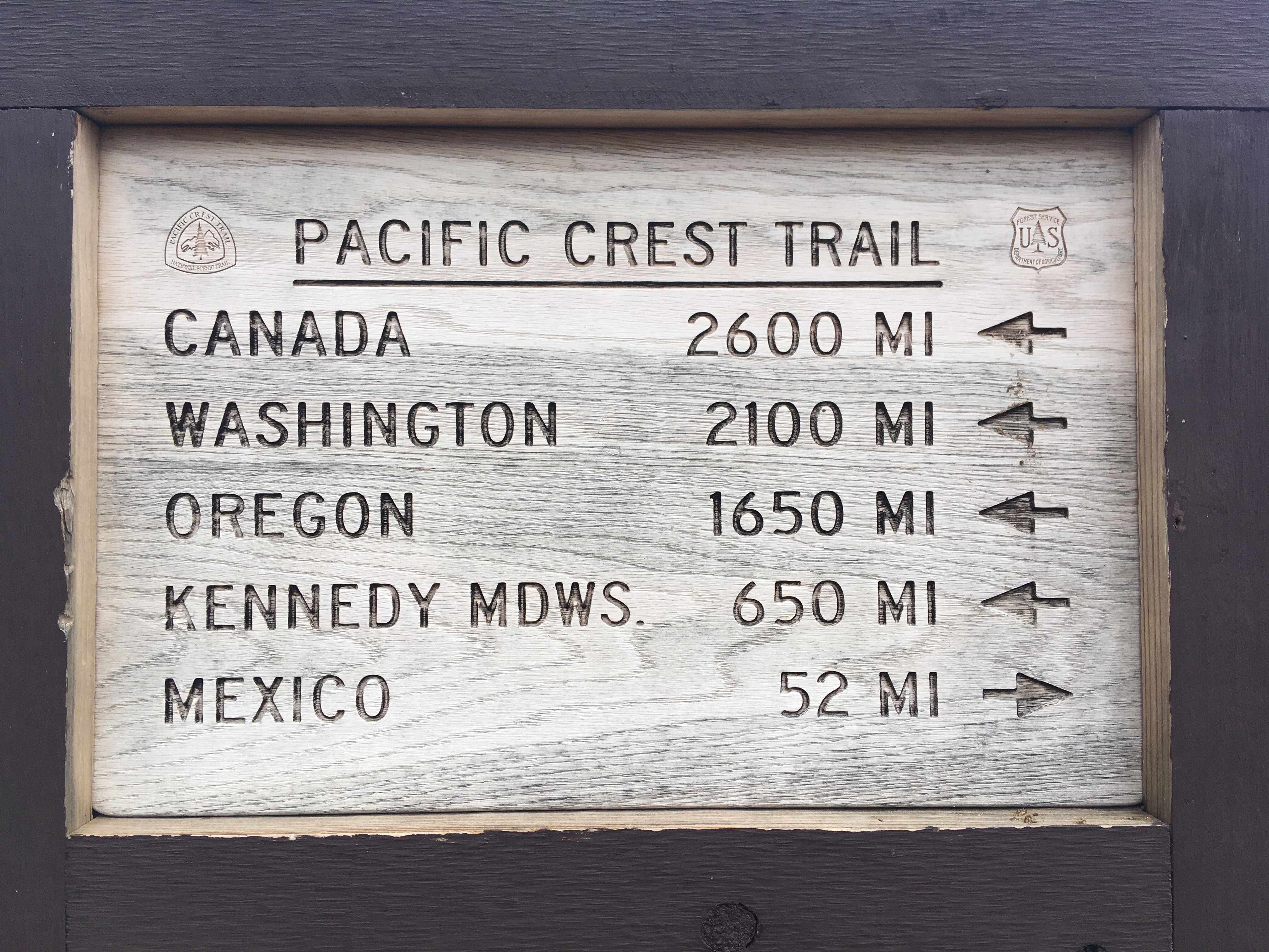 PCT: Signs II – TINY-JOURNEY